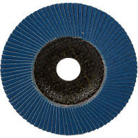 Круг лепестковый торцевой, угловой, цирконат 65% 125х22.2 мм, P-120 ABRAFORM AF-FLAP-CN-125-P120-ZR65