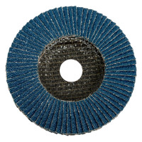 Круг лепестковый торцевой, прямой, цирконат 100% 125х22.2 мм, P-40 ABRAFORM AF-FLAP-FT-125-P40-ZR100