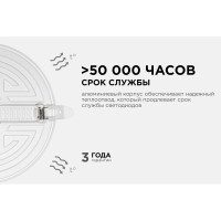 Светодиодная встраиваемая безрамочная панель Apeyron flp, 24вт=18вт+6вт, 2040лм, 4000к, ip20, ф170x21мм, круг, 3 режима, регулировка ф55-155мм/ 06-108