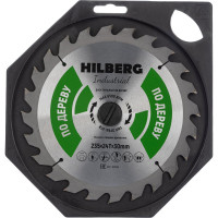 Диск пильный Hilberg Industrial Дерево 235x30x24Т HW235