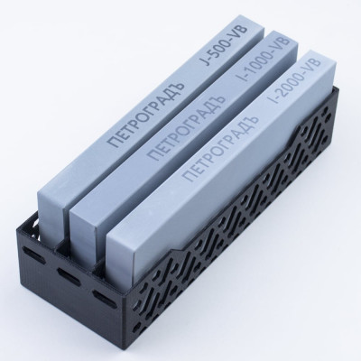 Набор заточной N1 для столярных инструментов (3 камня) Петроградъ М00014093