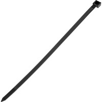 Пластиковые хомуты СИБРТЕХ, 250 х 8 мм, черные, 100 шт 45559