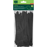 Пластиковые хомуты СИБРТЕХ, 250 х 8 мм, черные, 100 шт 45559