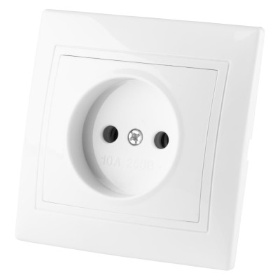 Розетка, белая 2П 10А 250В TDM ELECTRIC Таймыр SQ1814-0011