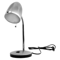 Настольный светильник, серебро 230V 40W E27 Camelion KD-308 C03 11478