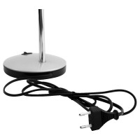 Настольный светильник, серебро 230V 40W E27 Camelion KD-308 C03 11478
