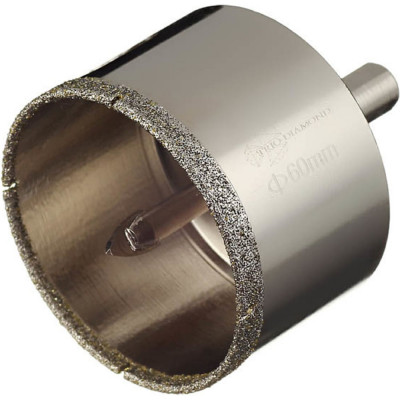 Коронка алмазная по керамике и кафелю с центрирующим сверлом TRIO-DIAMOND 60 мм 400060