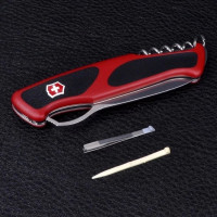 Нож Victorinox RangerGrip 61 130 мм, 11 функций, красный 0.9553.MC