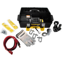 Переносная лебедка с синтетическим тросом в коробке Superwinch Winch2Go 4000 SR W1500