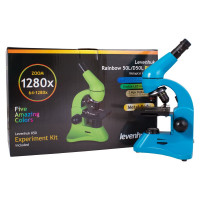 Микроскоп Levenhuk Rainbow 50L PLUS Azure\Лазурь 69053