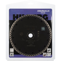 Диск алмазный Hilberg 230x22.23 Super Turbo HS106