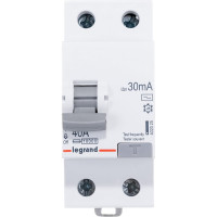 ВДТ RX3 Legrand 30мА 40А 2П AC 402025