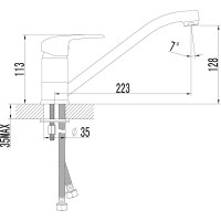 Смеситель для кухни Lemark Pramen LM3304C