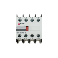Контактная приставка EKF ПКЭ-22 2NO+2NC ctr-sc-25