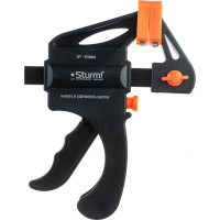 Струбцина, зев 45 см Sturm 1078-04-45