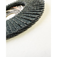 Круг лепестковый циркониевый по металлу и нержавеющей стали (125х22 мм, ZK80, 38А) Tsunami КЛТ1 D9610000ZK12580