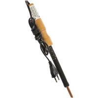 Электропаяльник с деревянной рукояткой Без бренда 80Вт 55407-80