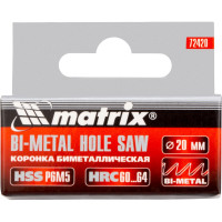 Коронка BIMETAL 20 мм Matrix 72420
