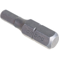 Вставка-бита 1/4"DR шестигранная, H4, 25 мм Ombra 514240