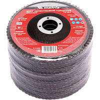 Круг лепестковый торцевой (P60; 125x22.2 мм) MATRIX 74043