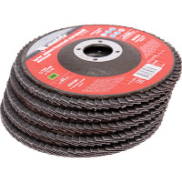 Круг лепестковый торцевой (P80; 125x22.2 мм) MATRIX 74044