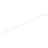 Пластиковые стяжки AutoFix 4,8x300мм белые NPC-48-300 W