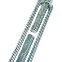 Талреп STAYER DIN 1480, крюк-крюк, М14, 3 шт, оцинкованный, 30525-14