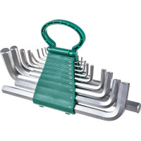 Набор торцевых шестигранных удлиненных ключей 1/16-3/4" SAE, 17шт Jonnesway H02MH217S 49116