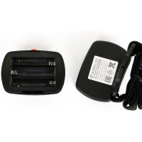 Налобный фонарь, черный, 3Вт COB LED, 3 режима, пластик Ultraflash LED5380 12870