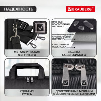 Деловая сумка для офиса и учебы BRAUBERG Control 2 240397