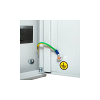 Распределительный навесной щит EKF  ЩРн-72з IP31 2-х дверный 480х565х120 с замком mb21-72