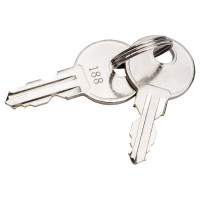 Шкафчик на 90 ключей BRAUBERG 300х240х80 мм, с замком, +90 брелоков, серый 290339