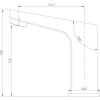 Смеситель Lemark Project для раковины бесконтактный сенсорный LM4650CE