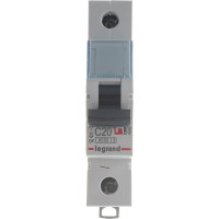 Автоматический выключатель Legrand TX3 C20A 1П 6000 404029