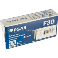 Отделочные гвозди Pegas pneumatic F30 длина 30 мм, 5000 шт. 1205
