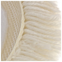 Насадка полировальная под липучку (180 мм, плетеная шерстяная нить) MATRIX 75958