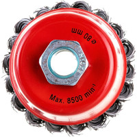 Щетка-крацовка чашечная для УШМ (80 мм, М14) MIRAX 35104-080