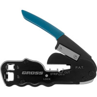 Клещи для обжима телефонных и компьютерных клемм GROSS 17723