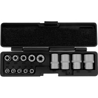 Набор головок внутренний TORX, 14 предметов, 1/4", 3/8", 1/2"  STELS 13675