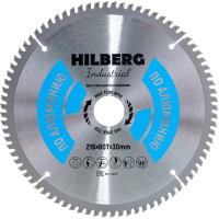 Диск пильный Hilberg Industrial Алюминий 216x30x80Т HA216