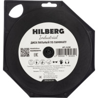 Диск пильный Hilberg Industrial Ламинат 160x20x48Т HL160