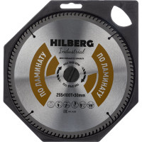 Диск пильный Hilberg Industrial Ламинат 255x30x100Т HL255