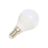 Светодиодная лампа Volpe LED-G45-7W/DW/E14/FR/NR. Форма шар, матовая. UL-00003818