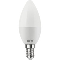 Лампа REV сд C37 Е14 7W, 2700K, теплый свет 32349 5