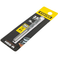 Сверло Professional по металлу HSS-R, (сталь М2, DIN 338, 3.5 мм) Stayer 29602-3.5