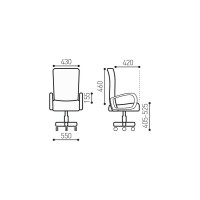 Компьютерное офисное кресло BRABIX Jet MG-315, с подлокотниками, сетка 531839