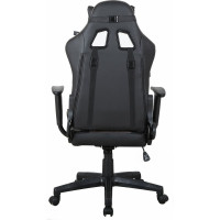 Компьютерное геймерское офисное кресло BRABIX GT Racer GM-100, с подлокотниками, подушки, экокожа 531819