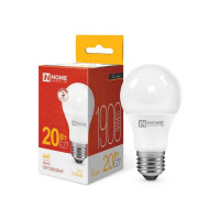 Светодиодная лампа IN HOME LED-A65-VC 20Вт 230В Е27 3000К 1900Лм 4690612020297