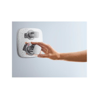 Термостатический смеситель для душа HANSGROHE 15708000 Ecostat E внешняя часть 00000037059