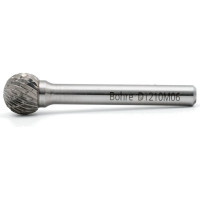 Борфреза твердосплавная Bohre сферическая, тип D 12-10,8-М-06-L56 КБ001406